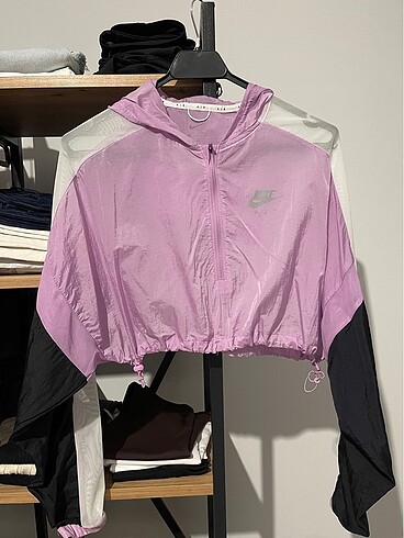 nike crop rüzgarlık - Görsel 4