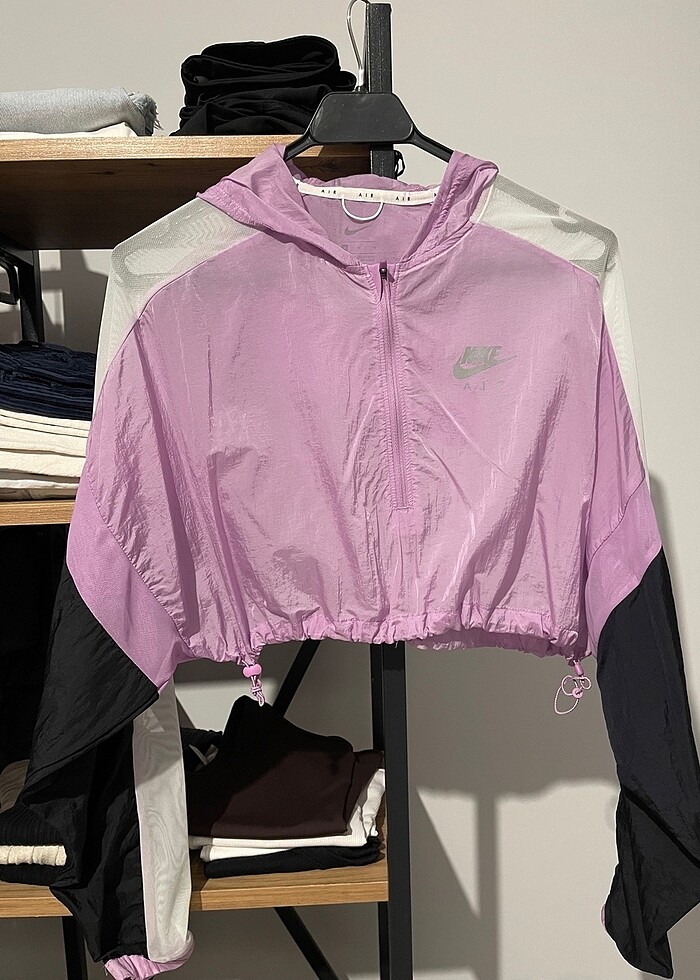 nike crop rüzgarlık - Görsel 4