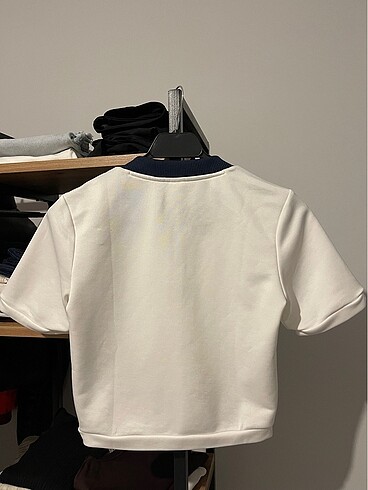 reebok vintage crop tşört - Görsel 3