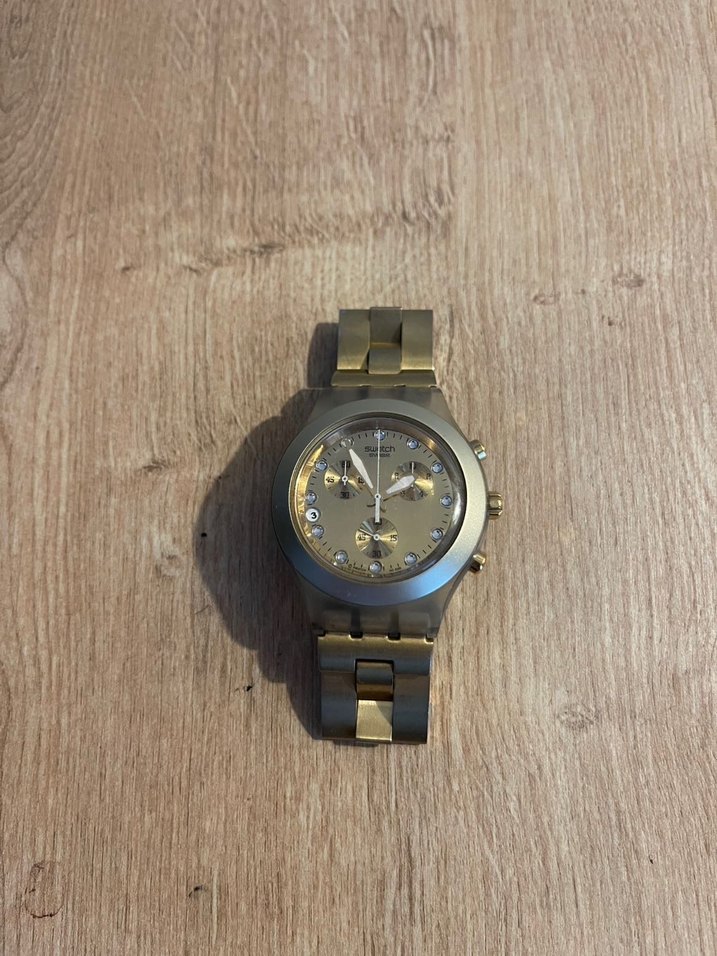 swatch kadın gold saat - Görsel 2