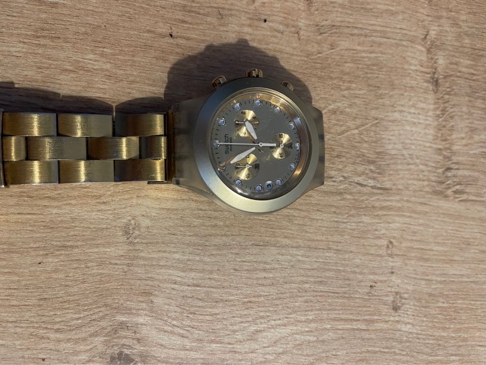 swatch kadın gold saat - Görsel 3
