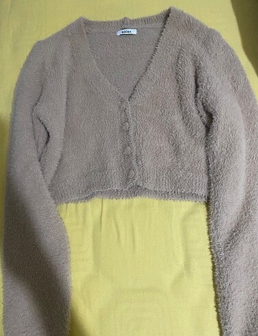 Crop hırka