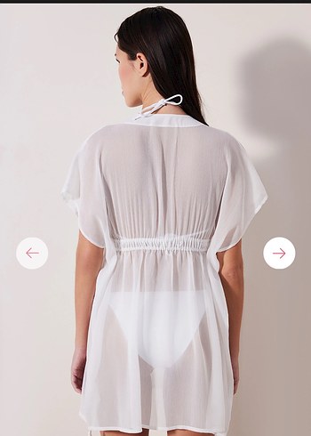 Transparan kaftan - Görsel 2