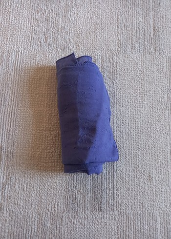 mavi bambu şal - Görsel 2