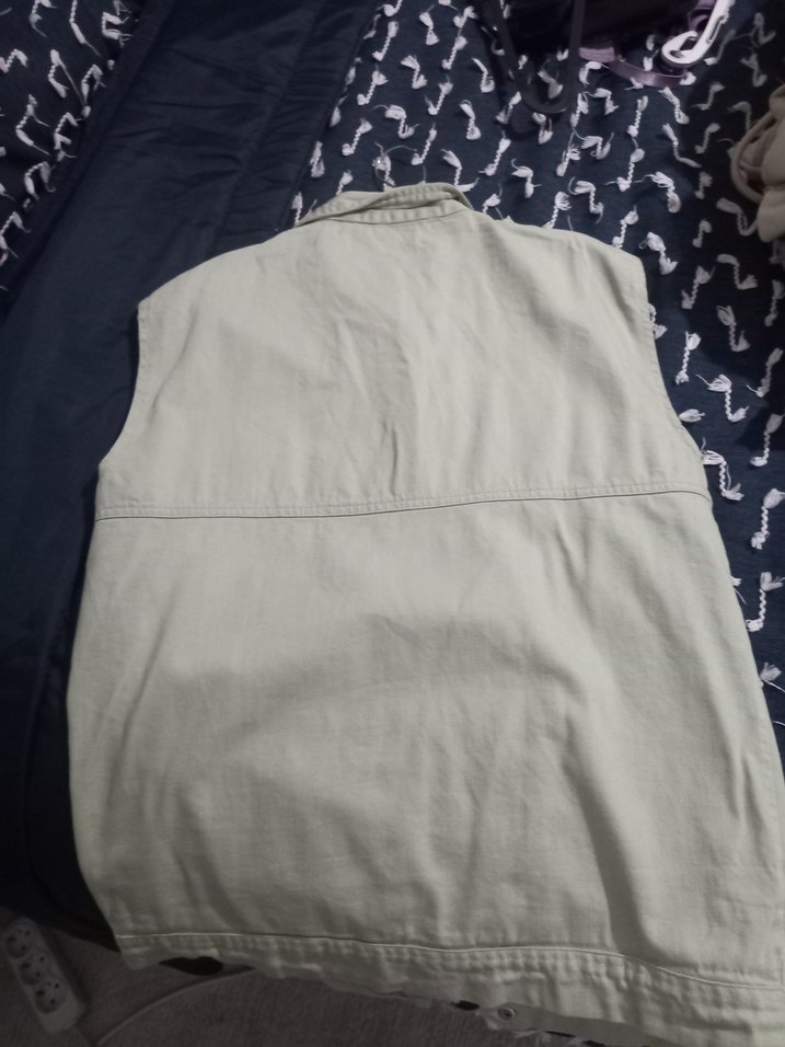 Kadın Haki  Midi Yelek - Görsel 3