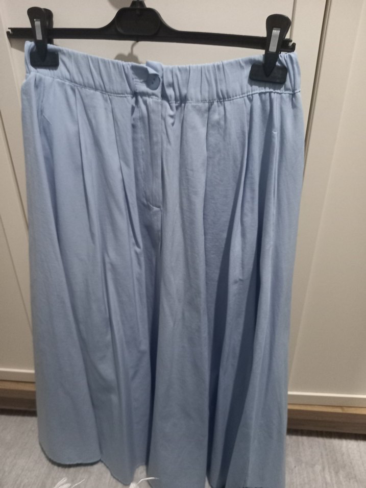 Mavi Pliseli etek - Görsel 2