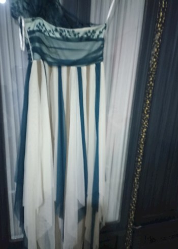 Askılı Uzun Tie-Dye Bohem Kadın Elbise - Görsel 6