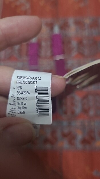 Kız çocuk kemer - Görsel 6