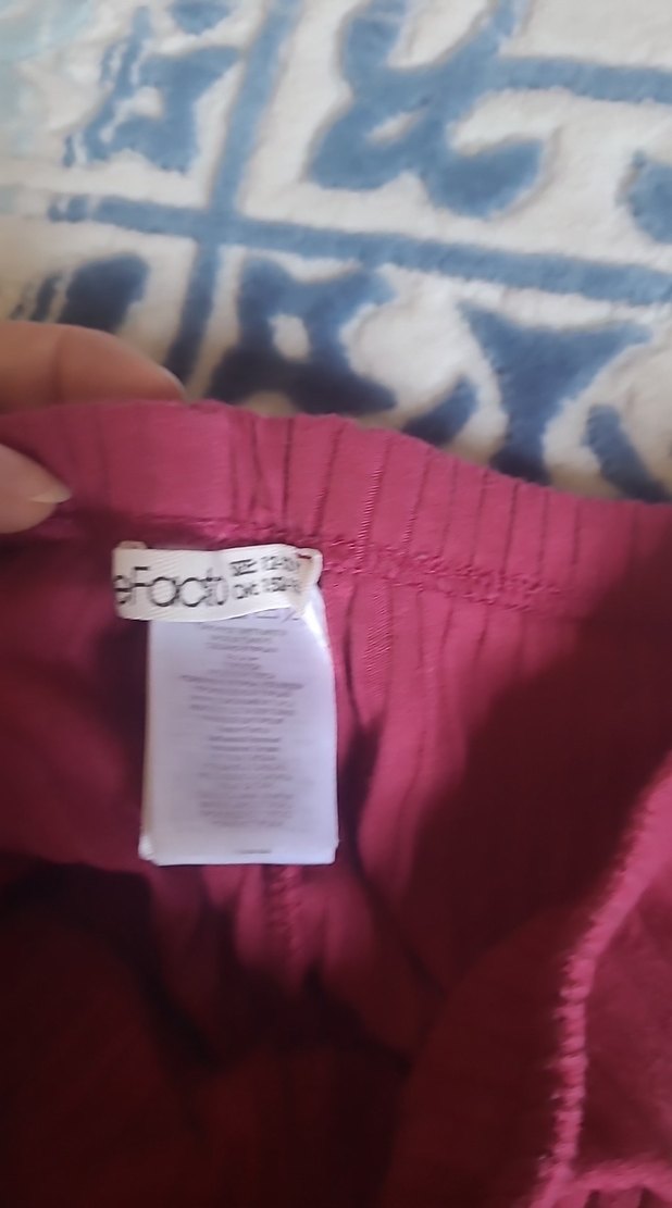 Bordo Piliseli Kız Tayt - Görsel 5