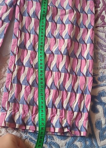 Kız çocukÇok Renkli Pilili Bohem Pantolon - Görsel 2