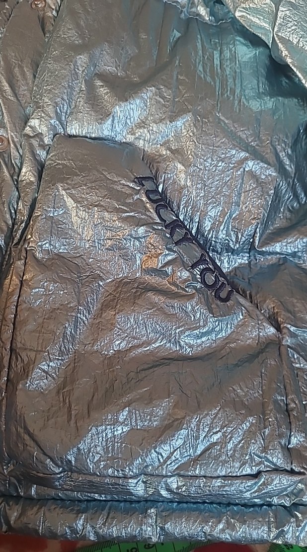 Mavi  Kapüşonlu  Midi Mont - Görsel 2