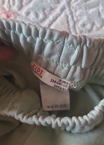 Açık yeşili Uzun Kollu Rahat Kız çocuk eşofman Takımı - Görsel 8