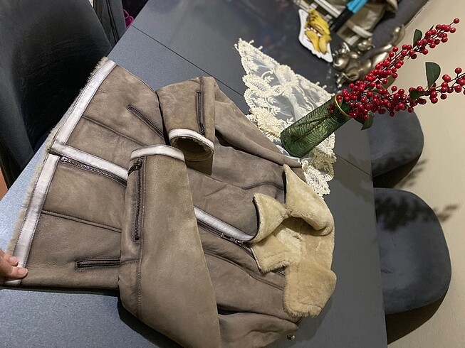 On Fashion Hakiki deri nubuk mont