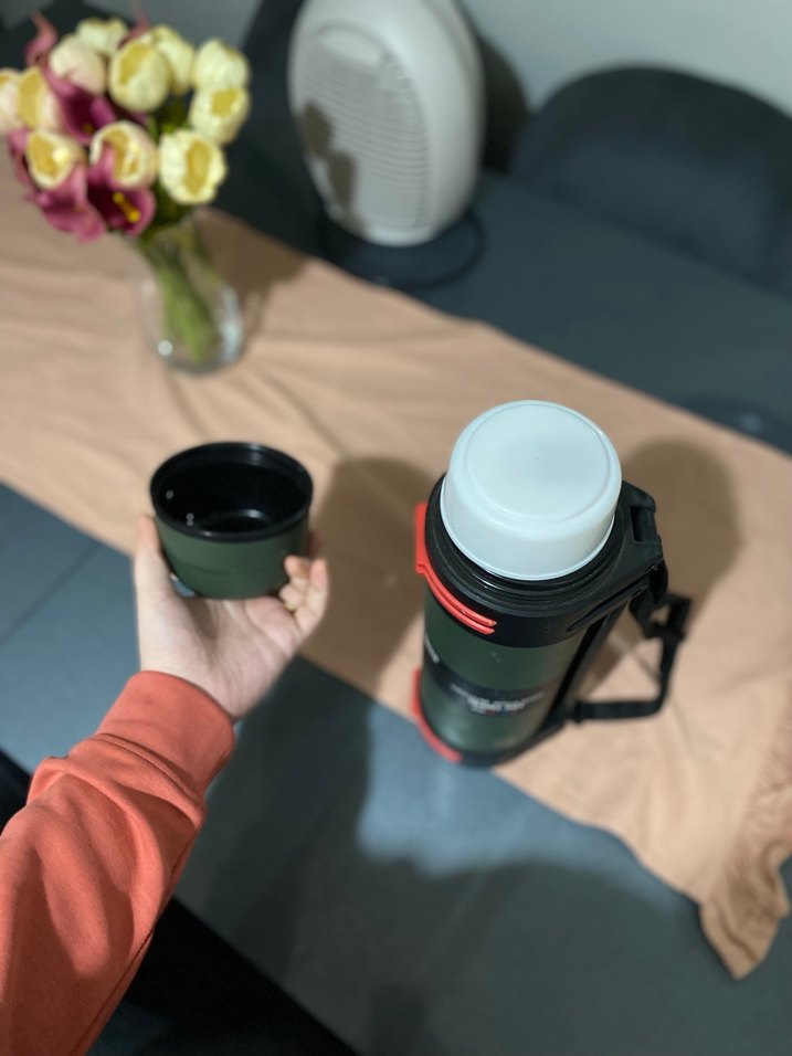 Çelik kamp termos 2.5 litre - Görsel 4