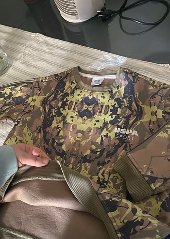 Uspa kamuflaj sweeat - Görsel 4