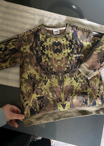 Uspa kamuflaj sweeat - Görsel 3