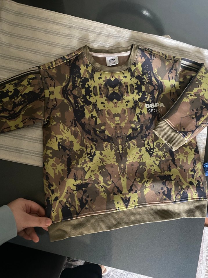 Uspa kamuflaj sweeat - Görsel 3