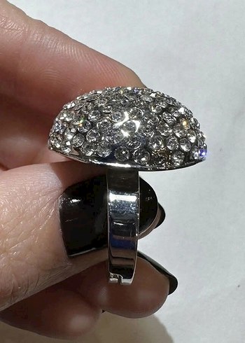 Markazit taşlı vintage yüzük - Görsel 4