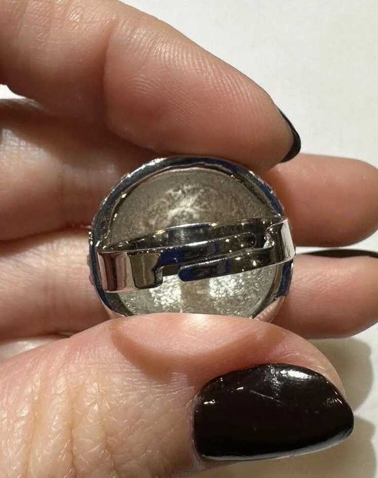 Markazit taşlı vintage yüzük - Görsel 3