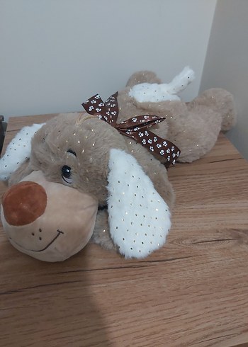 Bej Rengi Peluş Köpek Oyuncak - Görsel 3