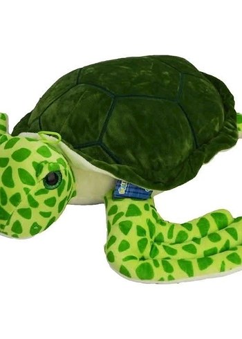Yeşil Gri Deniz Kaplumbağası Peluş Oyuncak - Görsel 2