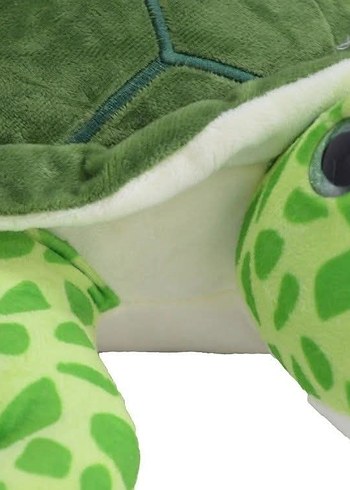 Yeşil Gri Deniz Kaplumbağası Peluş Oyuncak - Görsel 3