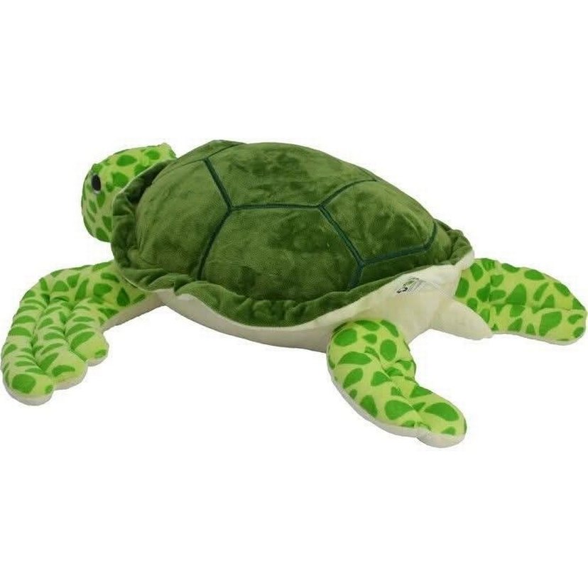 Yeşil Gri Deniz Kaplumbağası Peluş Oyuncak - Görsel 4