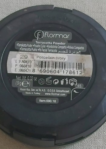 Beden Renk Flormar Koyu Bej Pudra