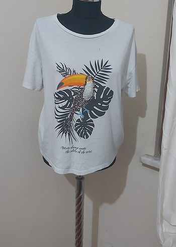 LC Waikiki marka pul payetli kadın Kısa Kollu Tişört - Görsel 2