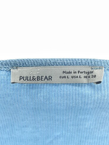 l Beden mavi Renk Pull and Bear Bluz %70 İndirimli.