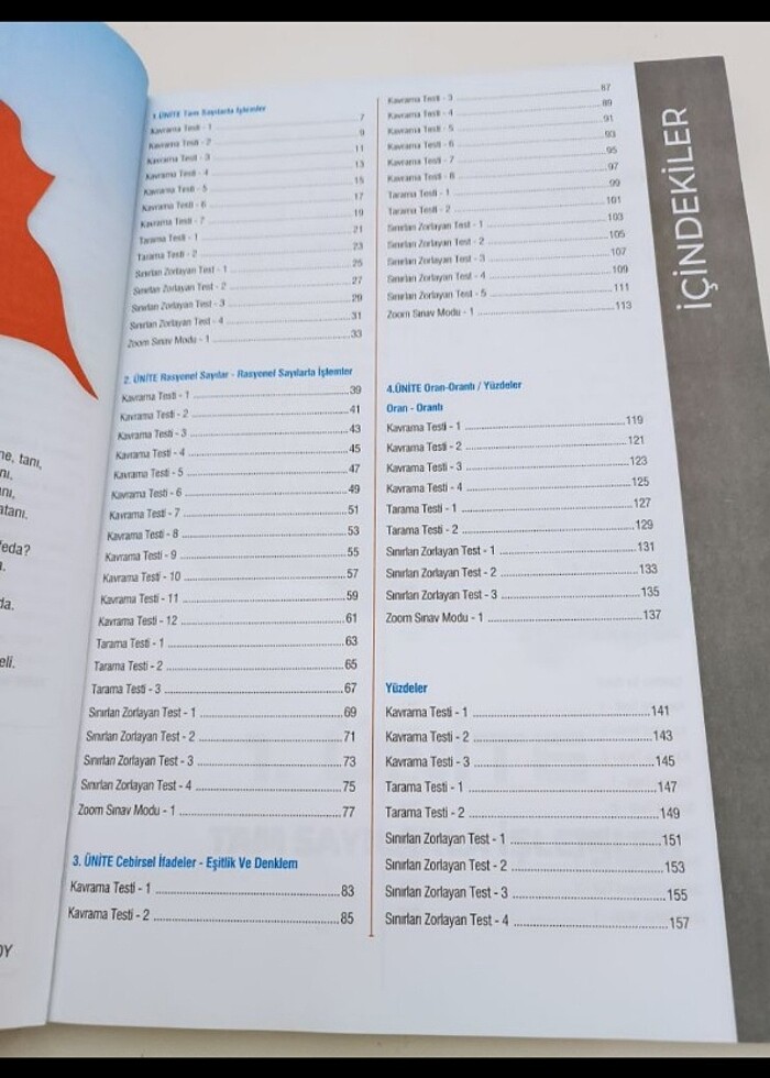 Matematik soru Bankası günay yayınları  - Görsel 5