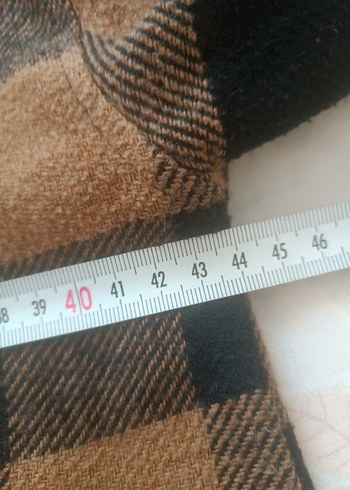 Düğmeli Kahverengi Uzun Kollu Gömlek - Görsel 9