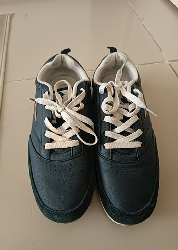 Lacivert Bağcıklı Erkek Spor Ayakkabı - Görsel 7