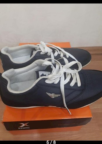 Lacivert Bağcıklı Erkek Spor Ayakkabı - Görsel 10