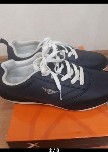 Lacivert Bağcıklı Erkek Spor Ayakkabı - Görsel 11