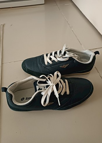 Lacivert Bağcıklı Erkek Spor Ayakkabı - Görsel 6