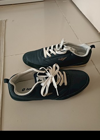 Mavi Bağcıklı Kadın Spor Ayakkabı - Görsel 5