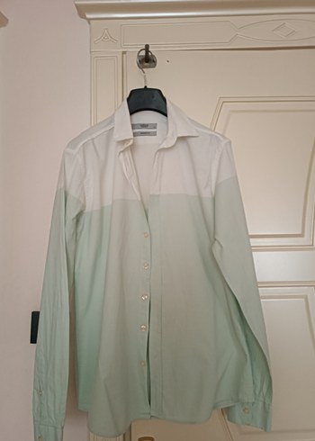 Erkek Pamuklu Uzun Kollu Beyaz Gömlek - Görsel 3