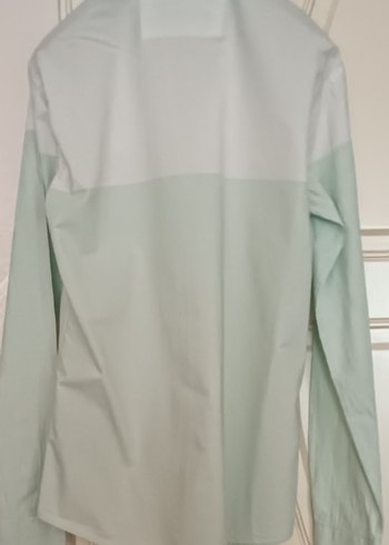 Erkek Pamuklu Uzun Kollu Beyaz Gömlek - Görsel 9