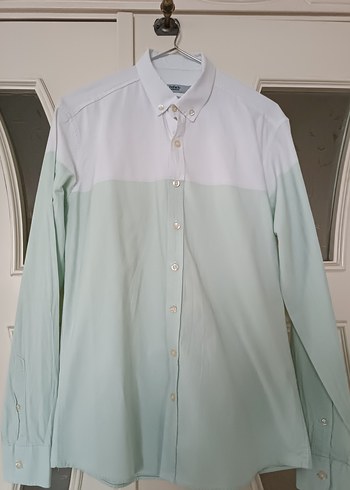 Erkek Pamuklu Uzun Kollu Beyaz Gömlek - Görsel 12