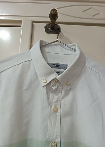 Erkek Pamuklu Uzun Kollu Beyaz Gömlek - Görsel 2