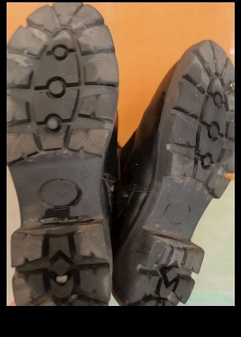 Siyah Süet Kürklü Kız Botları - Görsel 7