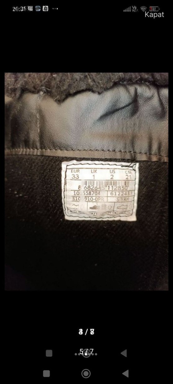 Siyah Süet Kürklü Kız Botları - Görsel 4