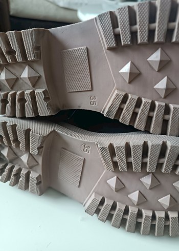 Siyah kız çocuk Blok Topuklu - Görsel 4