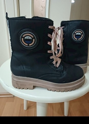 Siyah kız çocuk Blok Topuklu - Görsel 7