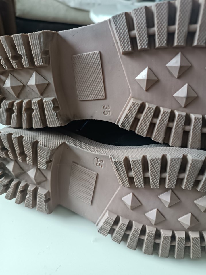 Siyah kız çocuk  Blok Topuklu - Görsel 4