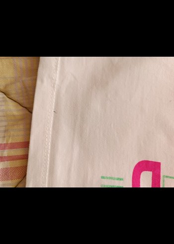 Kız Çocuk Beyaz Kolsuz Tişört - Görsel 4