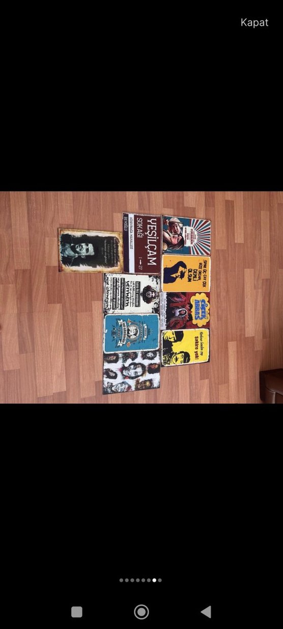 Yeşilçam Sokağı ve Film Posterleri Seti Adet fiyatı sıfır - Görsel 2