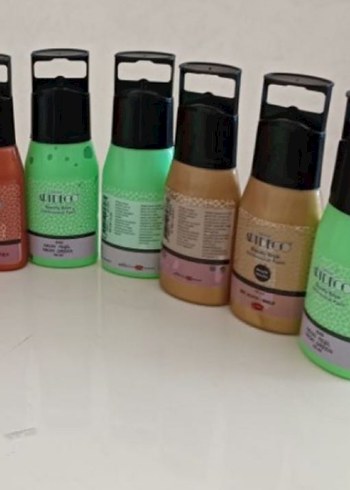 Çok Renkli Sanat Boya Seti 60 ml - Görsel 4