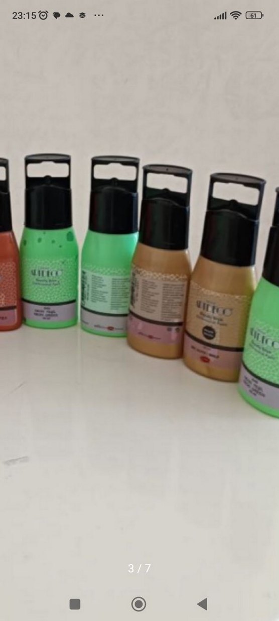 Çok Renkli Sanat Boya Seti 60 ml - Görsel 4